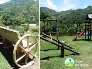 Juegos Infantiles y Vista - Ecoparque Vayju